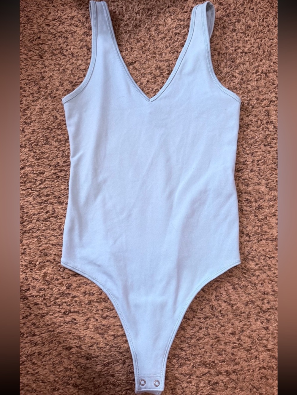 A&F light blue bodysuit